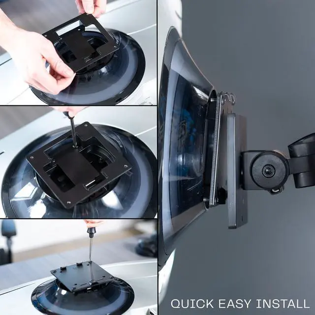 Alt view image 4 of 7 - VIVO VESA Adapter Designed for Compatible Samsung OLED Monitors Screens