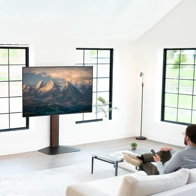 Alt view image 7 of 7 - VIVO Japanese Style 32 to 85 TV Screen Stand