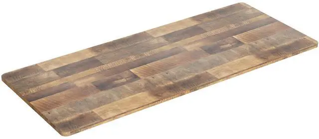 Main image of VIVO Reclaimed Wood Universal Solid One-Piece 71 x 30 inch Table Top for Standard & Sit Stand Desk Frames (DESK-TOP71P)