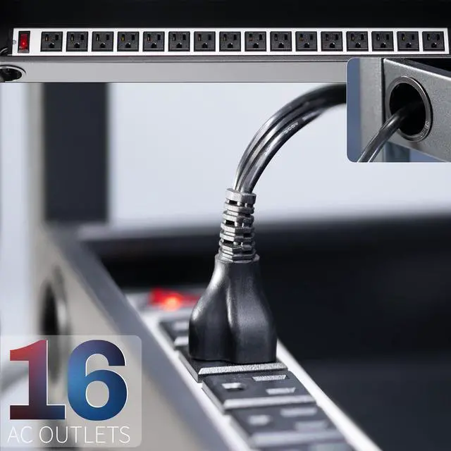 Alt view image 5 of 7 - VIVO Black 16-Device Open Charging Station