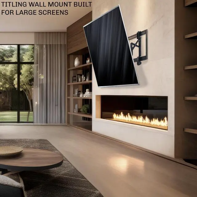 Alt view image 2 of 7 - VIVO Low Profile Tilting TV Wall Mount for 55 to 105 inch Screens