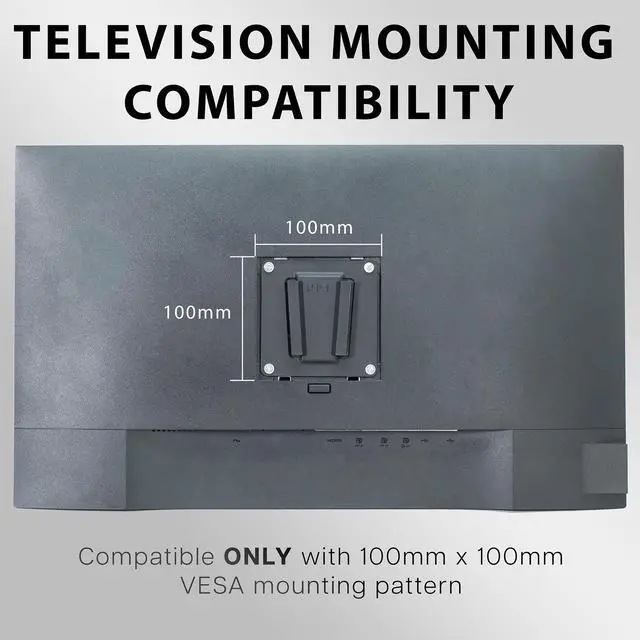 Alt view image 3 of 8 - VIVO Sturdy Plastic Polymer RV TV Mount, VESA 100x100mm Mounting Pattern