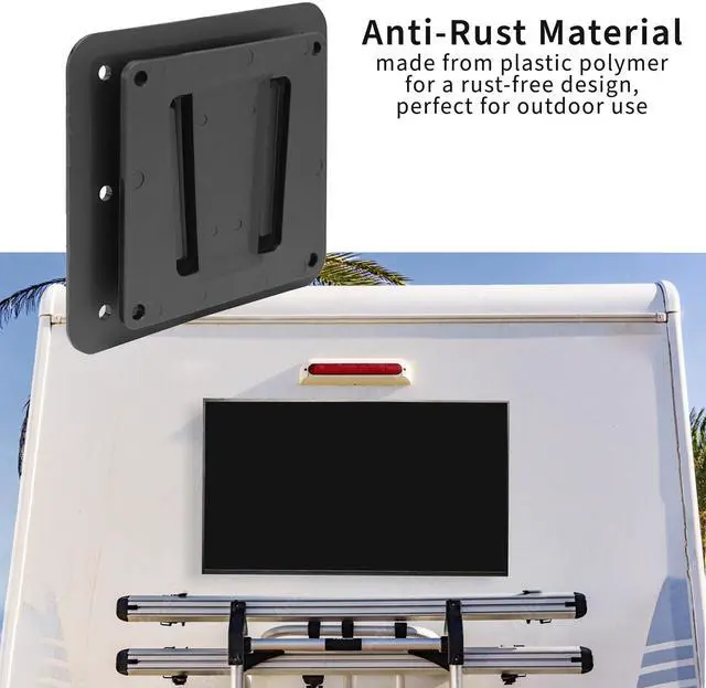Alt view image 7 of 8 - VIVO Sturdy Plastic Polymer RV TV Mount, VESA 100x100mm Mounting Pattern