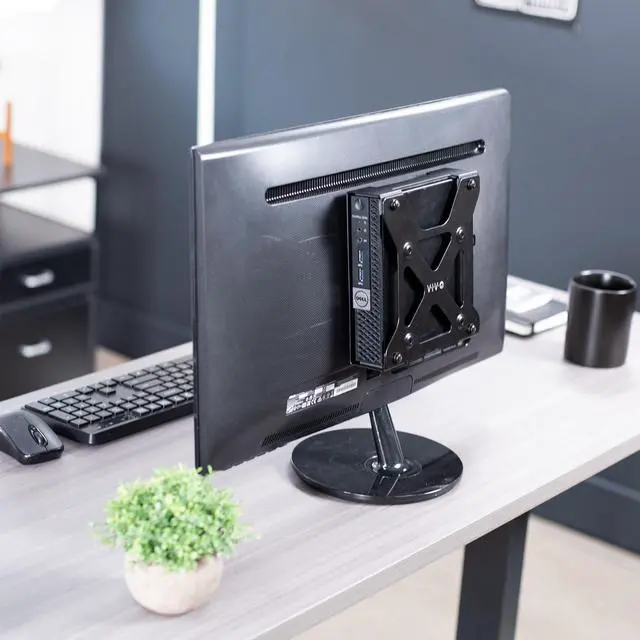Alt view image 7 of 7 - VIVO Behind Monitor VESA Mount Designed for Dell OptiPlex Micro CPU