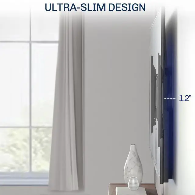 Alt view image 4 of 8 - VIVO Ultra Heavy Duty 43 to 100 TV Wall Mount Curved and Flat Panel Screens