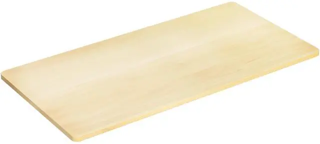 Main image of VIVO Light Wood 43 x 24 inch Universal Table Top for Sit to Stand Desk Frames