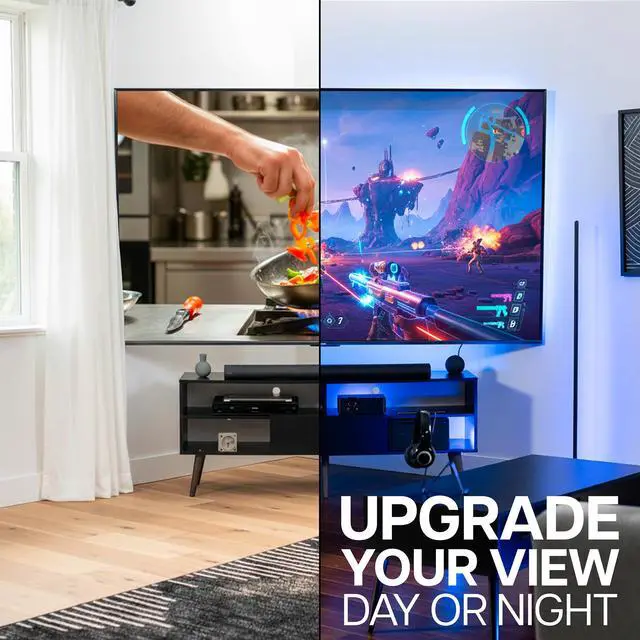 Alt view image 7 of 7 - VIVO Full Motion Corner Wall TV Mount Bracket for 46" to 100" Flat Screens