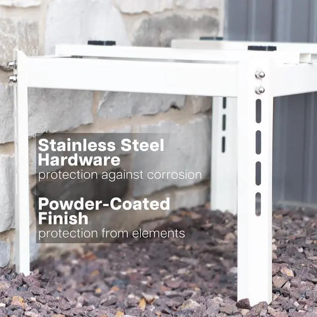 Alt view image 7 of 7 - VIVO Mini Split Ground Stand, STAND-MSAC1