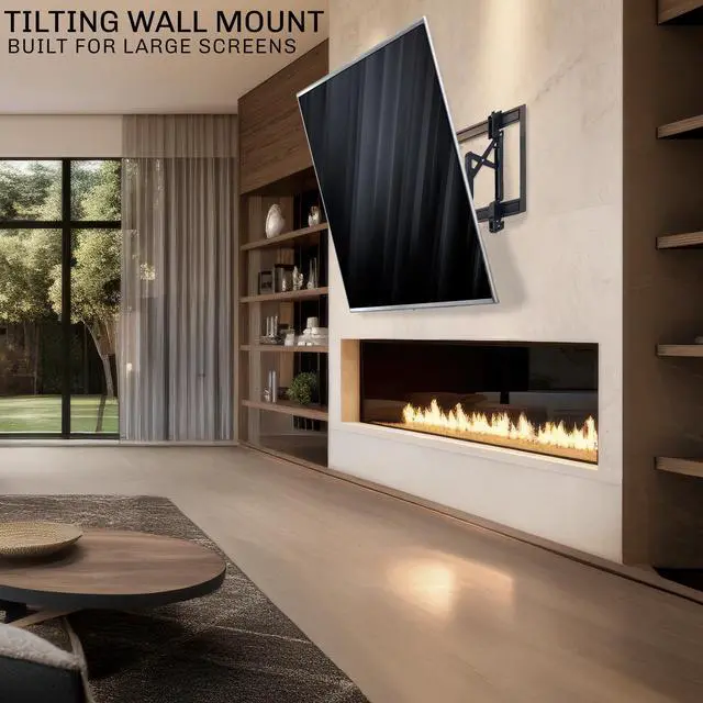 Alt view image 2 of 7 - VIVO Low Profile Tilting TV Wall Mount for 55 to 105 inch Screens