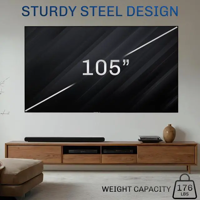 Alt view image 5 of 7 - VIVO Low Profile Tilting TV Wall Mount for 55 to 105 inch Screens