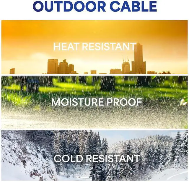 Alt view image 7 of 7 - VIVO 1,000ft Cat5e Ethernet Network Cable UTP Waterproof Outdoor Burial LAN