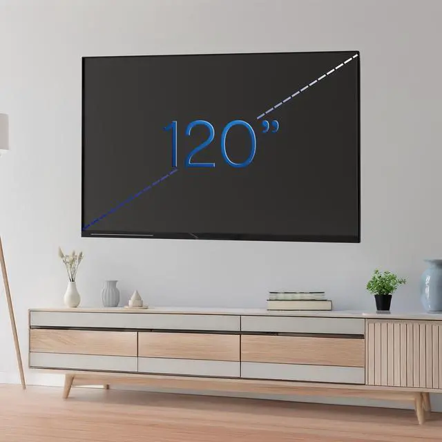 Alt view image 7 of 7 - VIVO Heavy Duty Full Motion 60" to 120" Large Screen TV Wall Mount with Long Arm