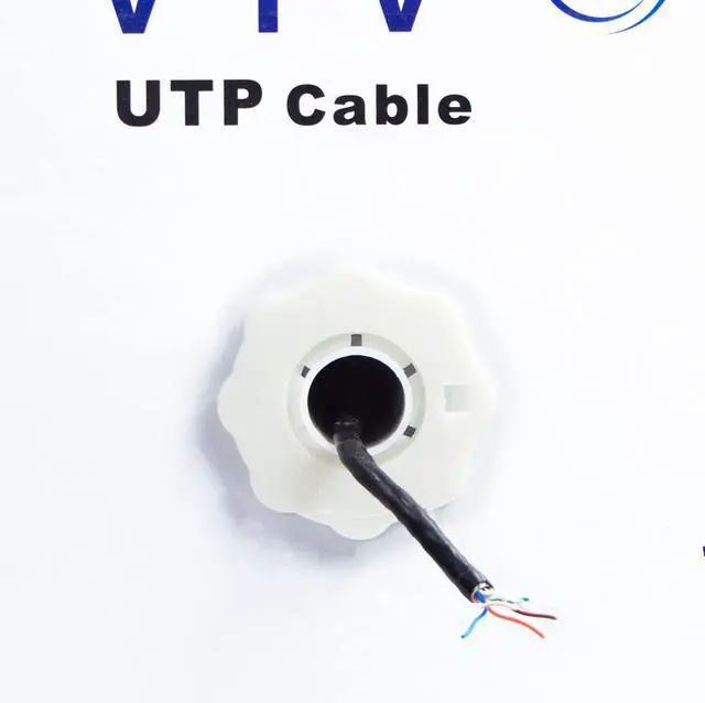 Alt view image 7 of 8 - VIVO 500ft bulk Cat5e LAN Ethernet Cable UTP Cat-5e Waterproof Outdoor Burial
