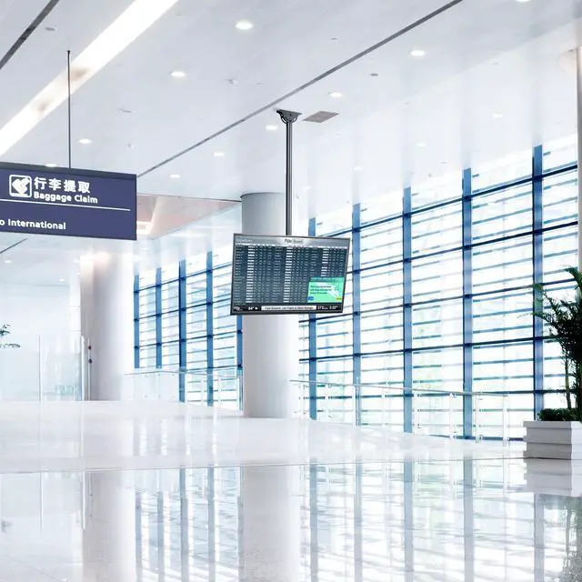 Alt view image 2 of 7 - VIVO Extending Ceiling TV Mount for 37 to 90 inch Screens, 10ft Pole