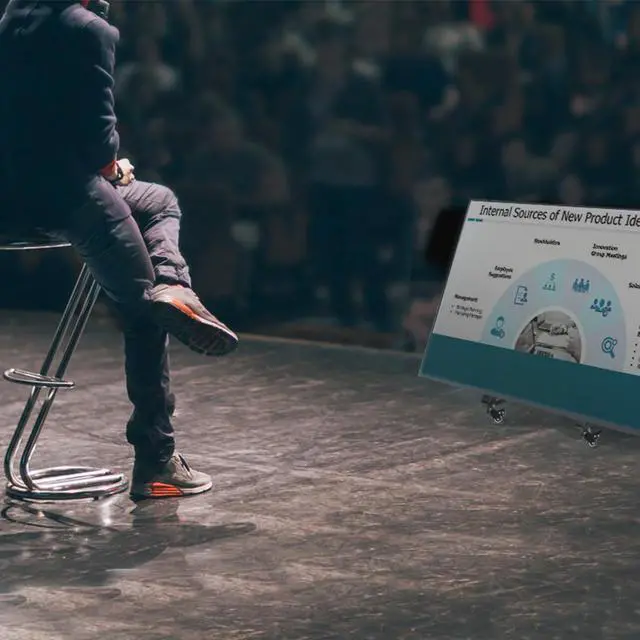 Alt view image 2 of 7 - VIVO Low Height Mobile TV Stand for 32 to 65 inch Flat Curved Screen TV