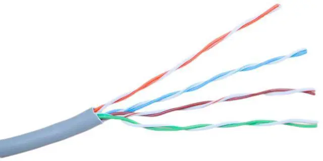 Alt view image 2 of 7 - VIVO 1,000ft Bulk Cat6 LAN Network Ethernet Cable / Wire UTP Cat-6 Grey 1000 ft