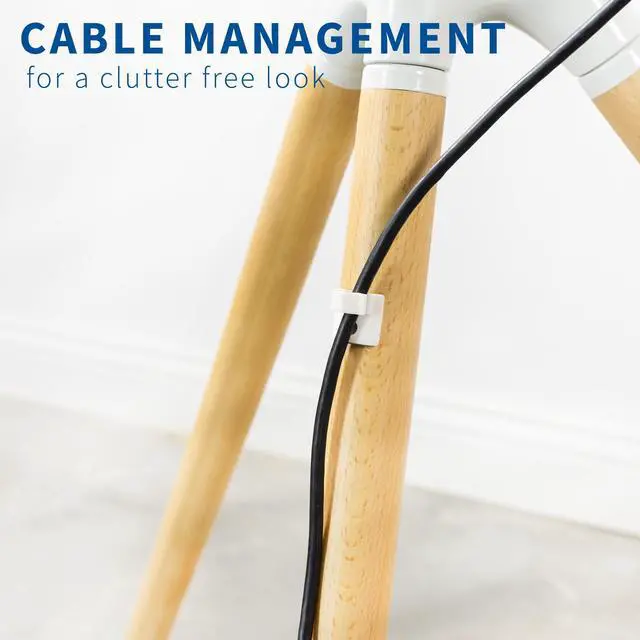 Alt view image 6 of 7 - VIVO White Artistic Easel 45" to 65" Screen TV Tripod Adjustable Floor Stand