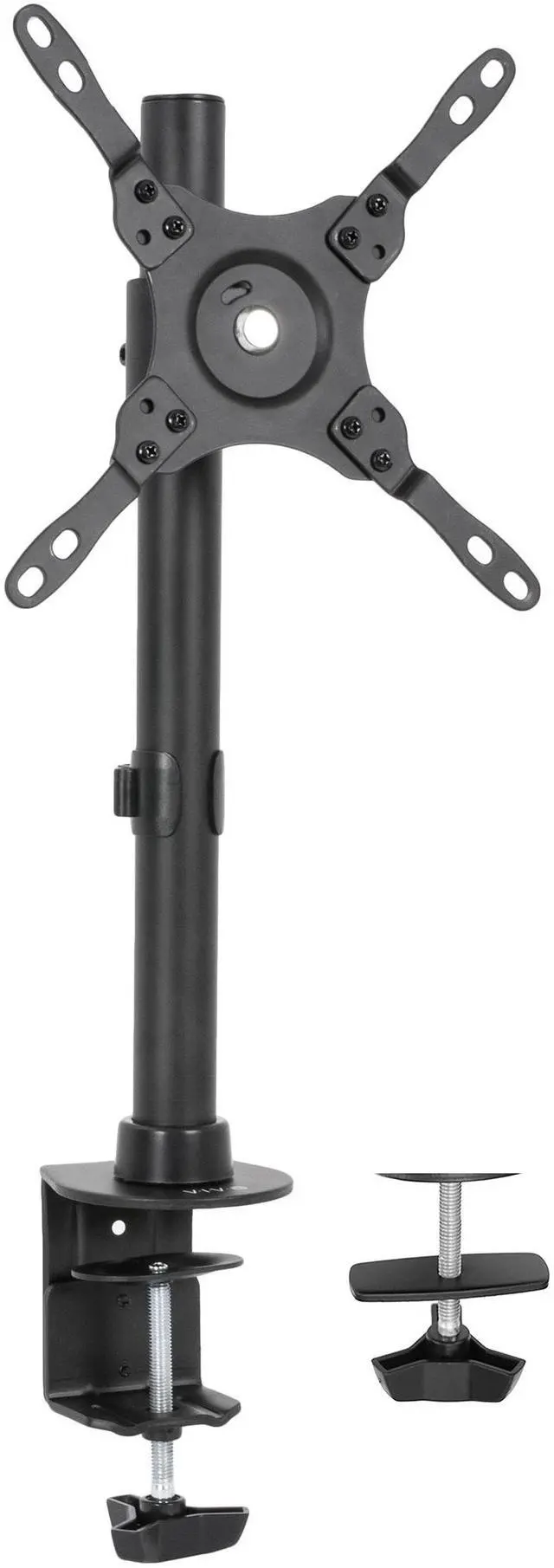 Main image of VIVO Black TV & Ultra Wide Screen Monitor Desk Mount Stand for Screens up to 42"