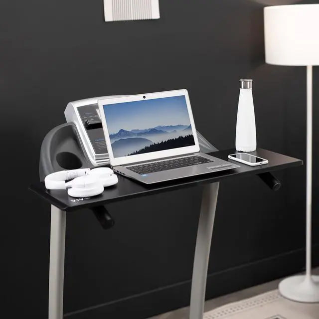 Alt view image 2 of 7 - VIVO Universal Laptop Treadmill Desk Attachment | Notebook Stand for Treadmills