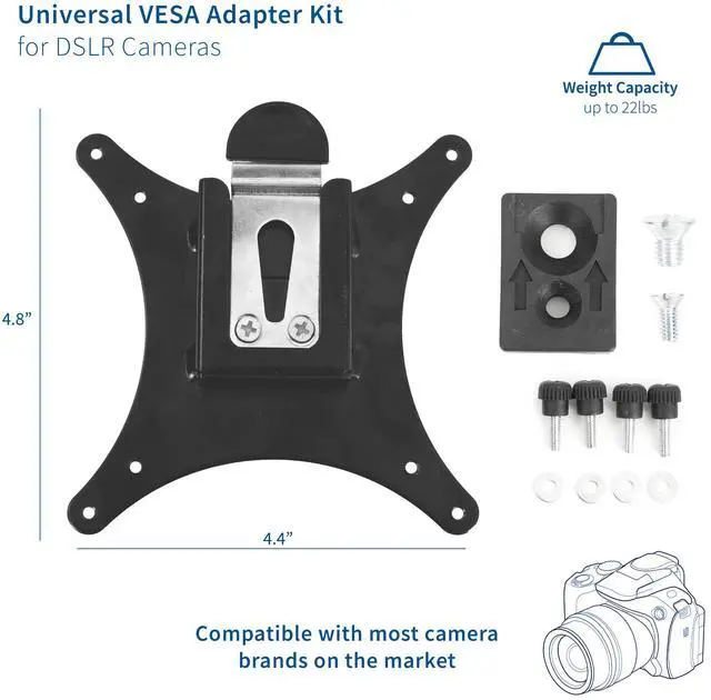 Alt view image 2 of 7 - VIVO Universal Camera Adapter Designed for VESA Stands, Overhead Photos & Video