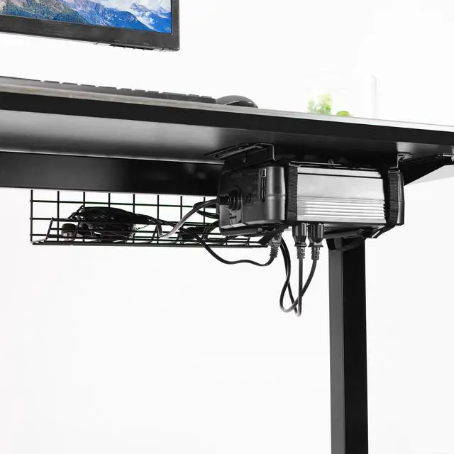 Alt view image 2 of 7 - Universal Under-Desk and Wall UPS Mount | Uninterruptible Power Supply Mount