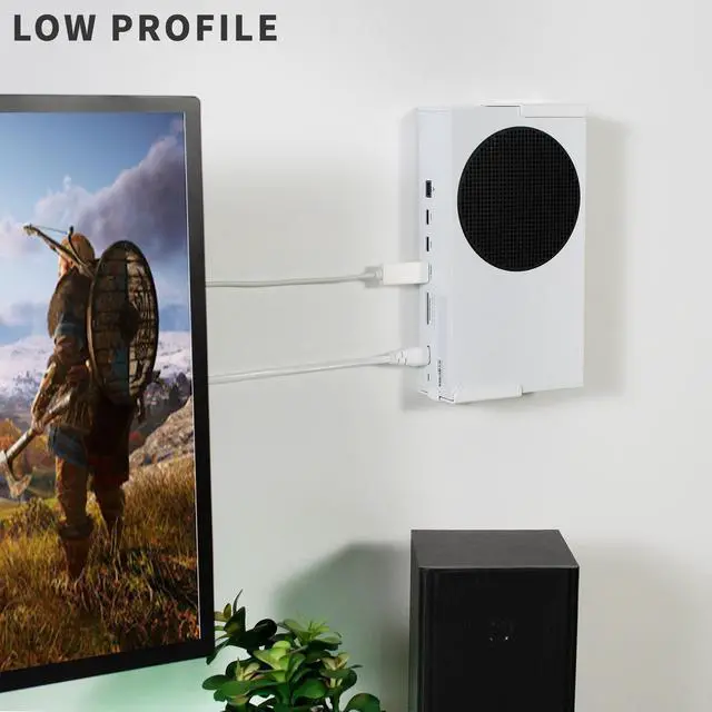 Alt view image 7 of 7 - VIVO Wall Mount Designed for Xbox Series S, Horizontal & Vertical Orientation
