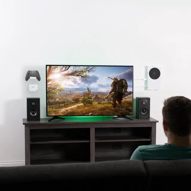 Alt view image 5 of 7 - VIVO Wall Mount Designed for Xbox Series S, Horizontal & Vertical Orientation