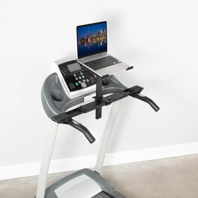 Alt view image 2 of 8 - VIVO Universal Laptop Treadmill Mount | Adjustable Notebook Stand for Treadmills