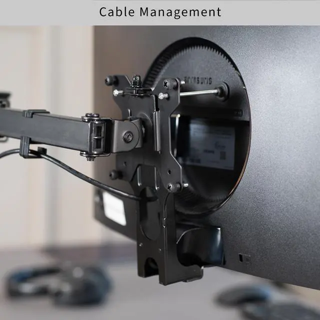 Alt view image 7 of 7 - VIVO Quick Attach VESA Mount Adapter for Samsung CF397 and CRG5 Monitor Series