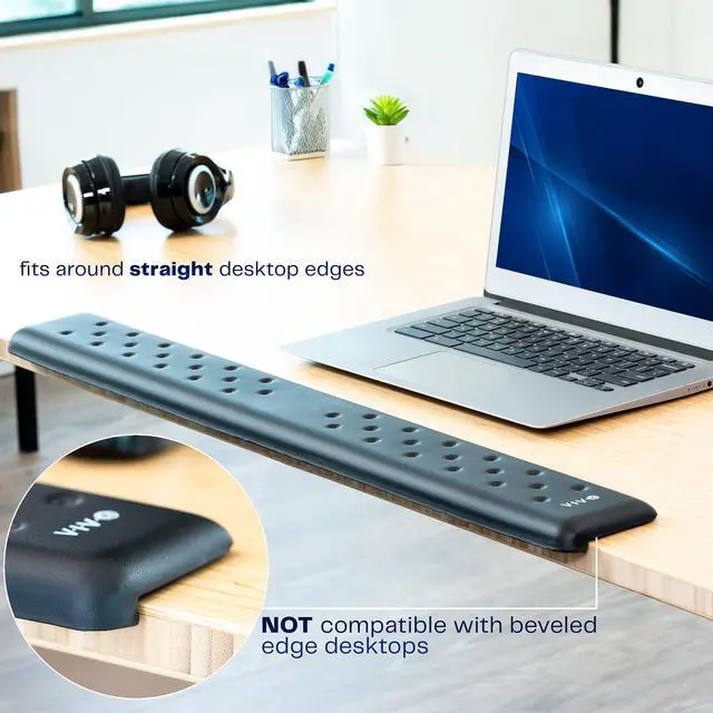 Alt view image 4 of 7 - VIVO Black 30 Wrist Pad for Desk