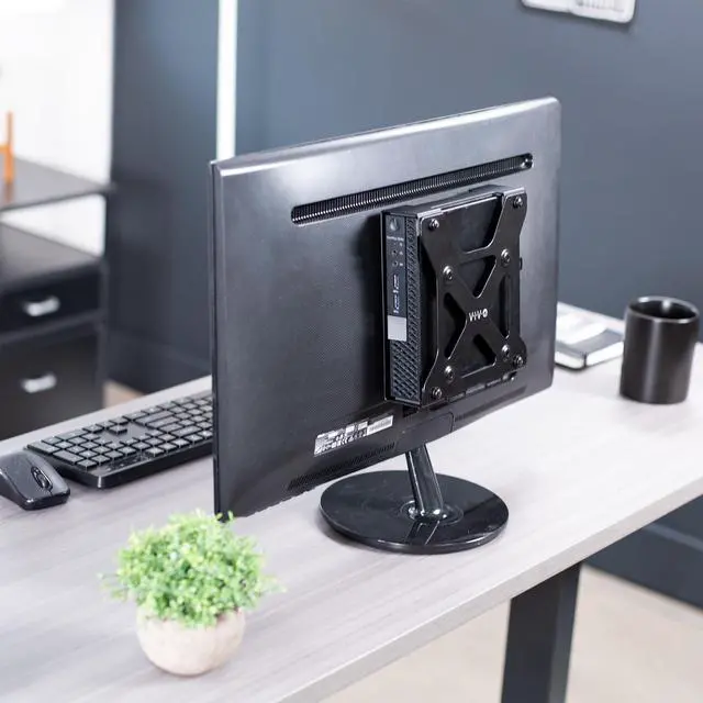 Alt view image 7 of 7 - VIVO Behind Monitor VESA Mount Designed for Dell OptiPlex Micro CPU
