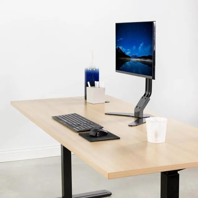 Alt view image 5 of 7 - VIVO Quick Attach VESA Mount Adapter Bracket Attachment Kit for Dell Monitors