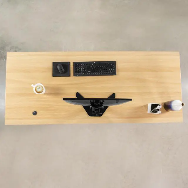 Alt view image 6 of 7 - VIVO Quick Attach VESA Mount Adapter Bracket Attachment Kit for Dell Monitors