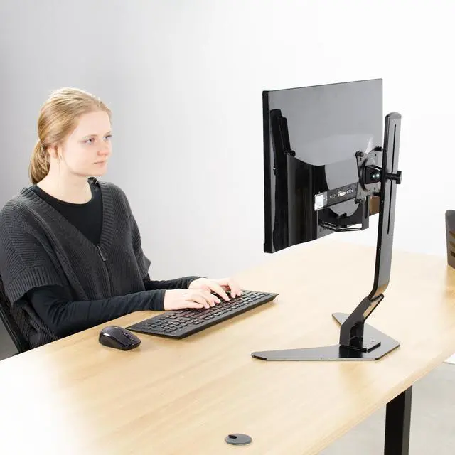 Alt view image 5 of 7 - VIVO Quick Attach VESA Adapter Bracket Designed for Acer & Viewsonic Monitors