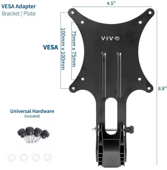 Alt view image 2 of 7 - VIVO VESA Adapter Plate Bracket Designed for Compatible Asus Monitors
