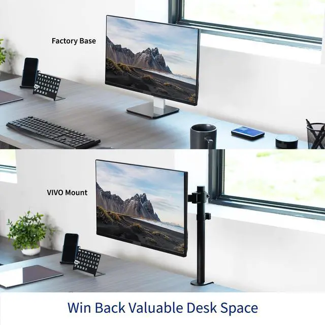 Alt view image 5 of 7 - VESA Mount Adapter for Dell S-Series Monitors - S2440L, S2340L, S2340M, S2240L