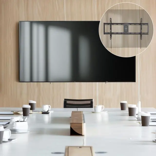 Alt view image 2 of 7 - VIVO Ultra Heavy Duty 43 to 100 TV Wall Mount Curved and Flat Panel Screens