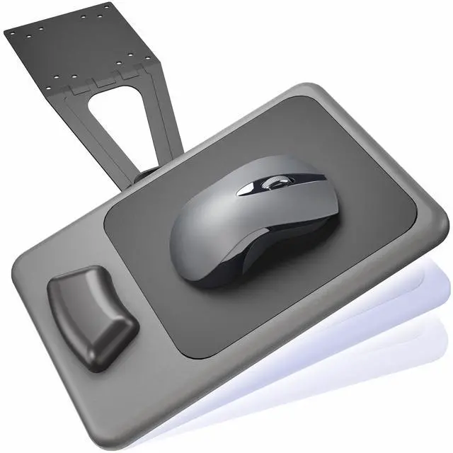 Main image of VIVO 8 x 12 Mouse Pad Attachment Extension Tray, VESA 75x75mm & 100x100mm