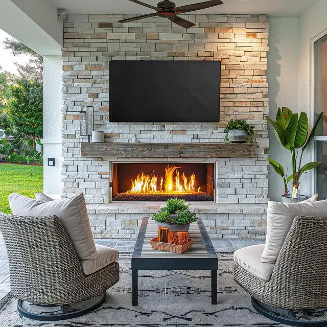Alt view image 6 of 7 - Black Screen Cover for 49" to 50" TV, Outdoor Waterproof Weather Resistant