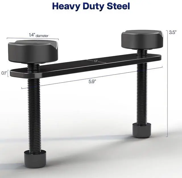 Alt view image 7 of 7 - VIVO Clamp Extension Adapter for Monitor Stand, Standard & Lipped Edge Desktops