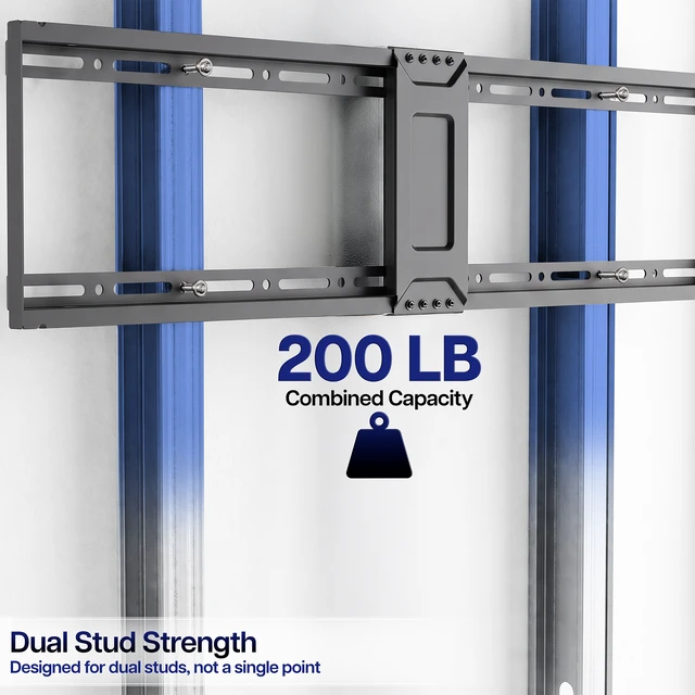 Alt view image 5 of 7 - VIVO Metal Stud TV Mount Hardware Kit, 200 lbs TV Mount Capacity