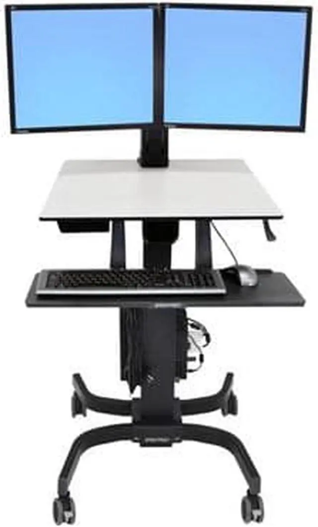 Alt view image 2 of 13 - Ergotron WorkFit-C 24-214-085 Computer Stand