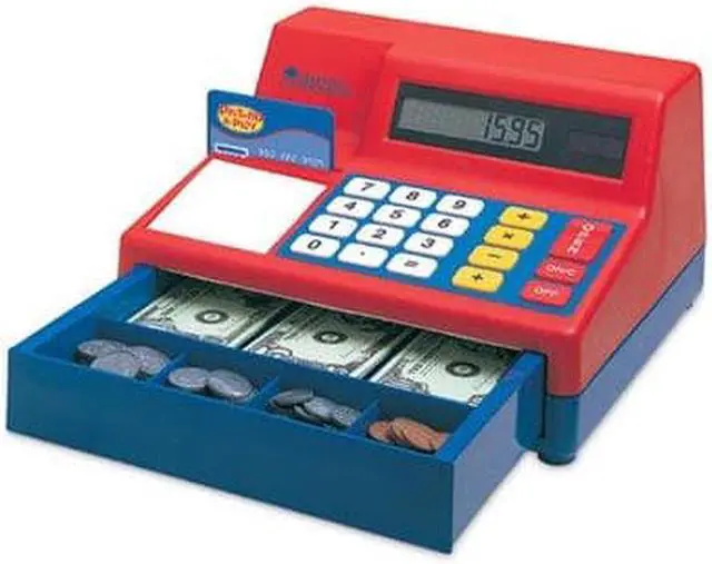 Alt view image 10 of 20 - Learning Resources Pretend & Play Calculator Cash Register