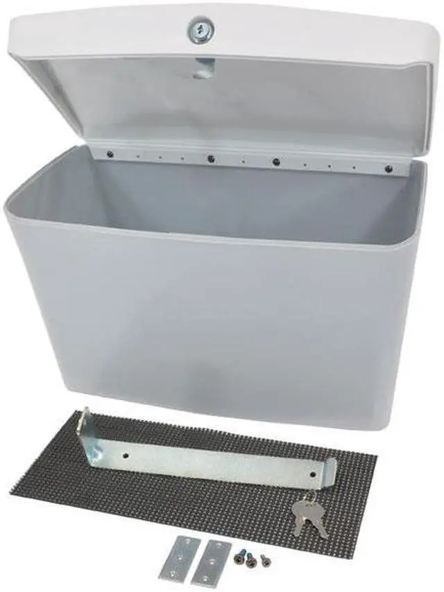 Alt view image 3 of 11 - Ergotron 97-740 Ergotron SV Storage Bin - Internal Dimensions: 13" Width x 5.50" Depth x 9" Height - External Dimensions: 15.6" Width x 6.3" Depth x 10.3" Height - 12 lb