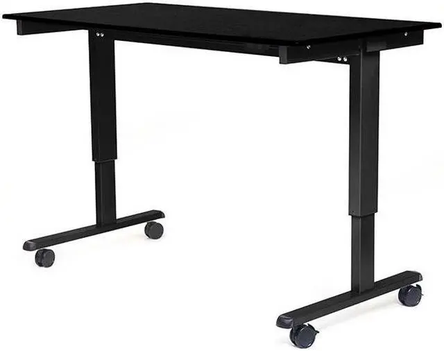 Alt view image 2 of 20 - Electric Standing Desk in Black (59 in. W x 29 in. D x 45 in. - 29 in. H)