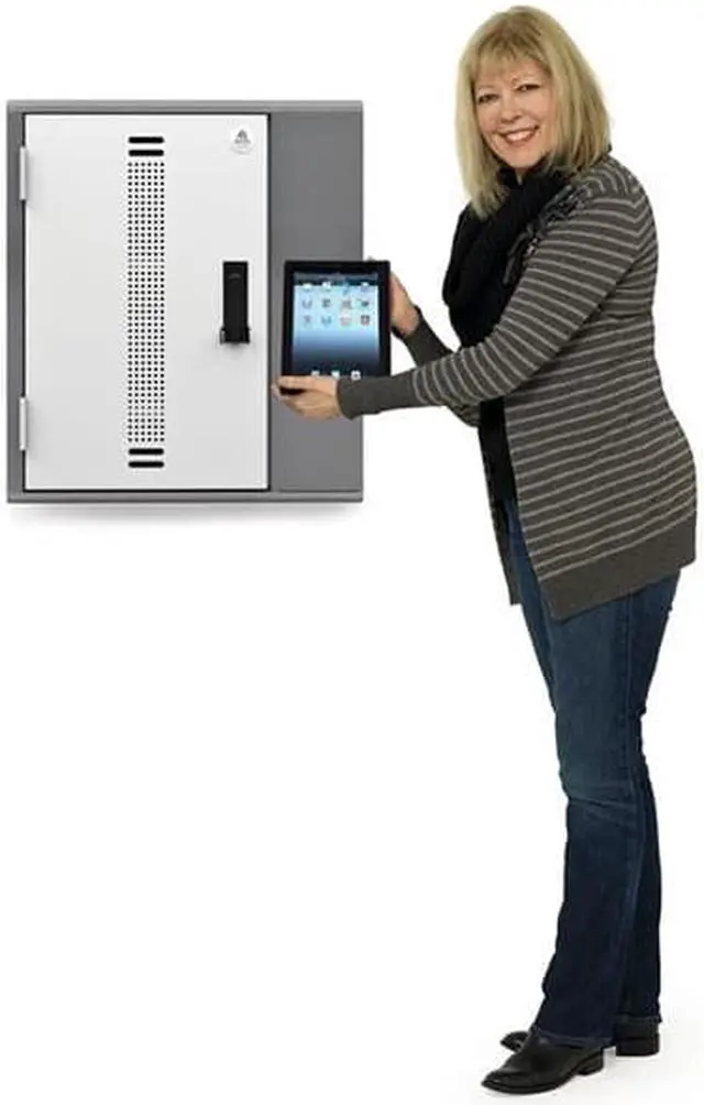 Alt view image 4 of 9 - Ergotron YESCABGMPW YES Cabinet for Tablets