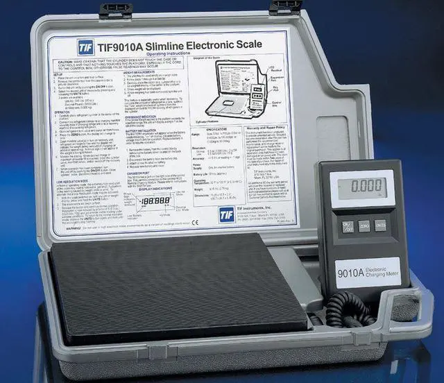 Alt view image 6 of 11 - TIF TIF9010A Refrigerant Scale,Electronic,110 lb