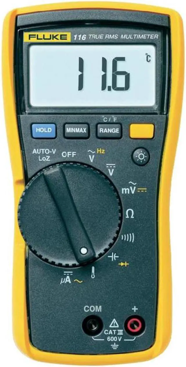 Alt view image 2 of 12 - HVAC MULTIMETER AND CLAMP METER COMBO KIT FLUKE-116/323 KIT HVAC MU