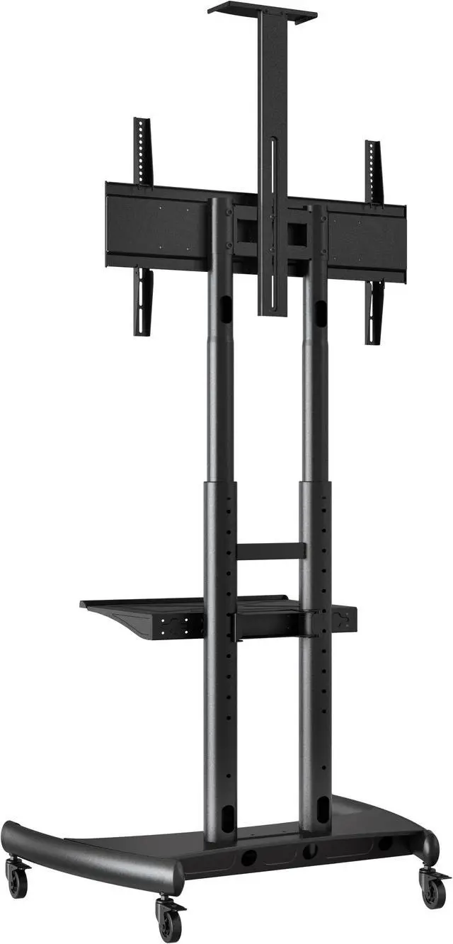 Alt view image 4 of 9 - Luxor FP4000 Adjustable Height Large TV Mount designed for a 40" - 90" Flat Panel TV