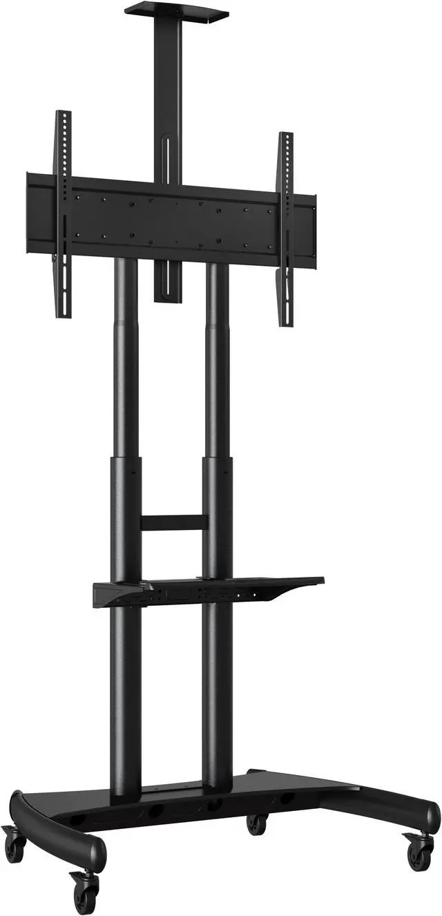 Alt view image 2 of 9 - Luxor FP4000 Adjustable Height Large TV Mount designed for a 40" - 90" Flat Panel TV